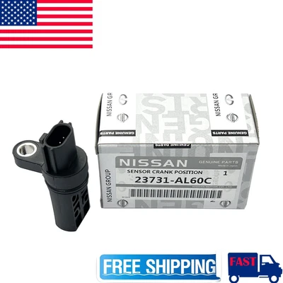 Sensor de posición del cigüeñal OEM 23731-AL60C para Nissan 350Z Altima Máxima EE. UU. 1 pieza Foto 1 de 4