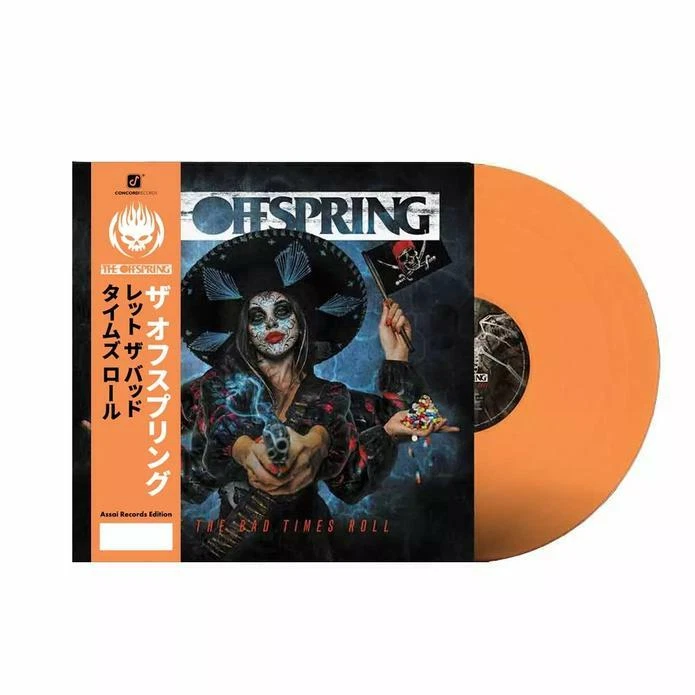 The Offspring Let The Bad Times Roll Orange Colored Vinyl LP With OBI - Image 1 of 1