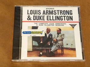The Complete LOUIS ARMSTRONG & DUKE ELLINGTON Sessions Capitol Records CD 1990 - Imagen 1 de 2