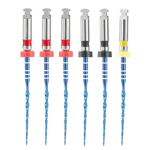 JMU Dental Endodontic NITI Rotary Files Blue Taper root canal Files 21/25/31mm - Picture 1 of 21