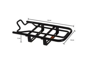 Steco E-Bike Universal-Anbauträger - Mattschwarz (Aufsatz-Gepäckträger) - Bild 1 von 4