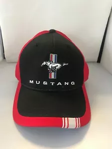Mustang Base cap Schwarz/Rot - Bild 1 von 6