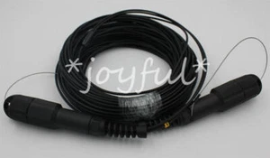 250M LC-LC UPC SM Duplex Armored Field TPU Optical Patch Cord Waterproof Head - Afbeelding 1 van 1