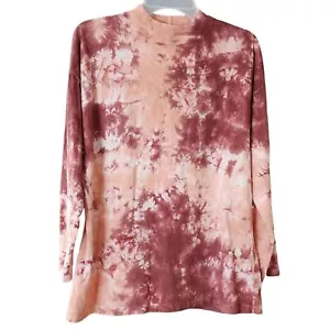 We The Free Damen XS Oversize Mehrfarbig Batik Mockneck T-Shirt - Bild 1 von 6