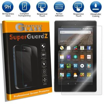 Tempered Glass Screen Protector Guard For Amazon Fire HD 8 (6th Gen, 2016)  - Image 1 of 4