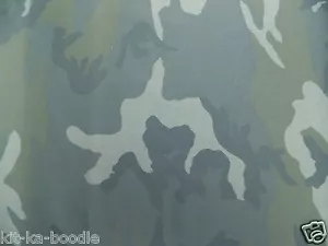 Gedämpftes Militär Armee Nacht städtischer Tarndruck Material Stoff 1,5 m breit RF3 - Bild 1 von 3