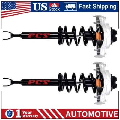 2 Front Complete Loaded Strut Coil Spring For 2008 Audi A6 A6 Quattro PZ - Image 1 of 3
