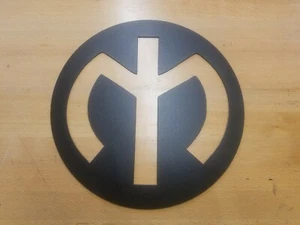 Vintage AC Mack Trucks Metall Wandbild Plasmaschnitt Wohndeko Geschenkidee LKW - Bild 1 von 1