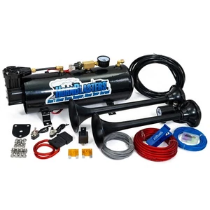 HornBlasters 2-Chime 3-Liter Air Horn Kit - 12 Volt - 110 PSI - Bild 1 von 6