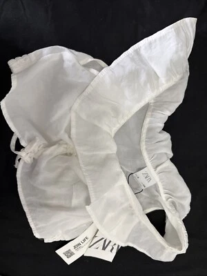 Top Zara Niños Niñas Blanco Encaje Hombro Descubierto Nuevo Con Etiquetas ¡Tan Lindo!!  Foto 1 de 4