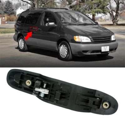 Manija de puerta exterior de 1 pieza para furgoneta Toyota Sienna 1998-2003 exterior trasera izquierda/derecha Foto 1 de 4