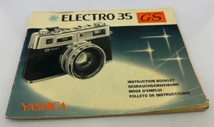 Yashica Electro 35 GS Camera Instruction Booklet - Original - Picture 1 of 4