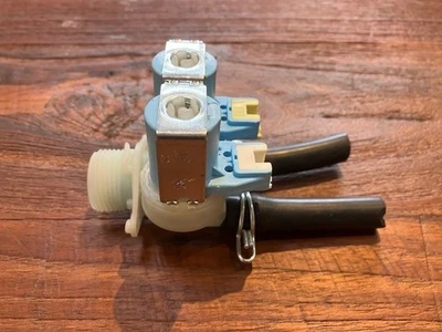 BEKO WASHING MACHINE - DOUBLE INLET  SOLENOID VALVE - WORKING - Image 1 of 4