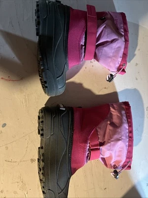 Botas de nieve Columbia rosa - talla 4 Foto 1 de 4