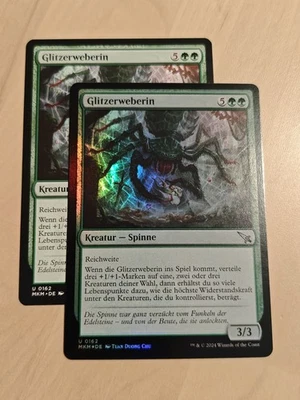 2x MTG MAGIC THE GATHERING MURDERS AT KARLOV MANOR [1x FOIL] Glitzerweberin - Bild 1 von 2
