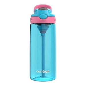 Botella de agua a prueba de derrames y fugas Contigo Aubrey 20, oz (azul) - Imagen 1 de 8