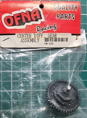 OFNA Racing CB-123 Center Differential Gear Assembly New NOS 1994 1:8 1:10 - Image 1 of 4