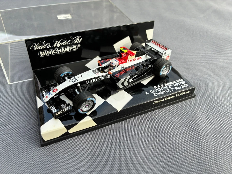 1/43 Minichamps Conversion BAR Honda 006 3rd Driver A. Davidson Spanish GP 2004 - Bild 1 von 3