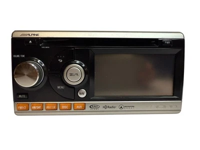 Reproductor de CD radio AM FM SAT AUX probado Toyota Scion PT545-21100 Alpine OEM Foto 1 de 4