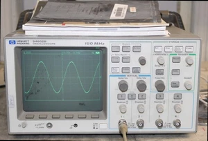 HP 54502B + HP 54650A Nr. 2 Sonden HP 10071A + Bedienungsanleitungen - Bild 1 von 4