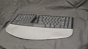 Microsoft Sculpt Ergonomic Desktop Keyboard Model 1559 - With USB Dongle Tested - Picture 1 of 4