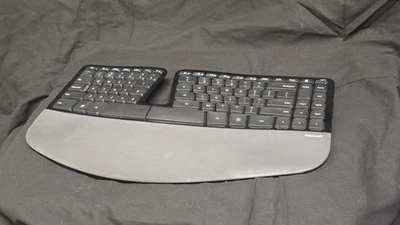 Microsoft Sculpt Ergonomic Desktop Keyboard Model 1559 - With USB Dongle Tested - Image 1 of 4