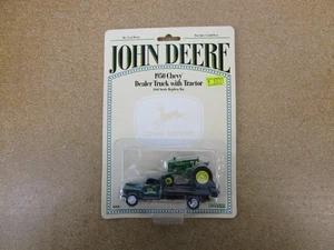 John Deere A tractor 1950 Chevrolet truck set ERTL 1/64 diecast farm toy B14 Z - Picture 1 of 4