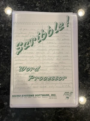 Scribble! Word Processor Amiga - Image 1 of 4