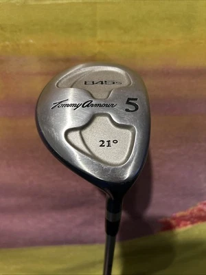 Tommy Armour 845s 5 Madera 21° Varilla Grafito Derecha Foto 1 de 4