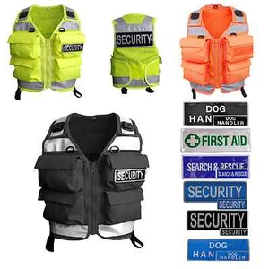 Niton Tactical 4 Pocket Utility Vest - Police/Military/Cadet/Security/Prison - Picture 1 of 11
