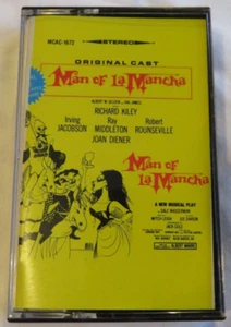 1982 - Wonderful Man Of La Mancha Original Cast Cassette Tape MCA Musical Play - Picture 1 of 5