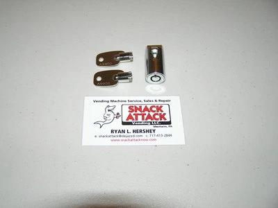 FSI, USI, WITTERN & VENDNET SNACK or SODA VENDING MACHINE A9900 LOCK & (2) KEYS