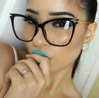 Fashion Cat Eye Women Reading Glasses Oversized Optical Eyeglasses Blue Light