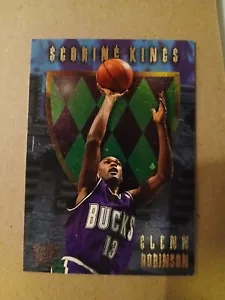 1995-96 Fleer Ultra Glenn Robinson Scoring Kings #11 Milwaukee Bucks ( Ink Error - Picture 1 of 4
