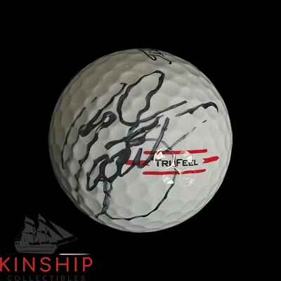 Rickie Fowler signed Waste Management Logo Golf Ball JSA COA Masters Auto A3062 - Image 1 of 3
