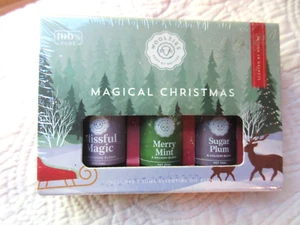 WOOLZIES MAGISCHES WEIHNACHTEN 3ER SET 100% NATÜRLICHE VEGANE ÄTHERISCHE ÖLE DUFT MIX - Bild 1 von 4