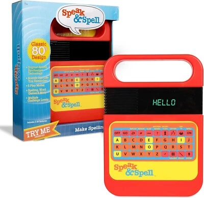 Speak & Spell Electronic Game - Educational Spelling Learning Toy Ages 7+ - Image 1 of 4