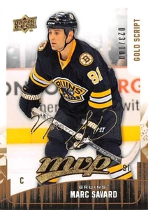 2009-10 Upper Deck MVP Gold Script #268 Marc Savard /100 - Bild 1 von 2