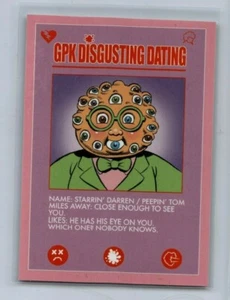 Perfil de citas 2022 Topps GPK Día de San Valentín #4 Starrin Darren Peepin Tom - Imagen 1 de 2