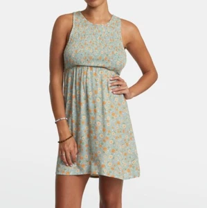 Vestido RVCA para mujer TRIGGER - BHN0 - talla grande/12 - NUEVO CON ETIQUETAS ÚLTIMO IZQUIERDO - Imagen 1 de 4
