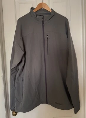 Chaqueta Marmot Para Hombre Talla 3XL Tempo Cremallera Completa Nueva Gris Ceniza 98260X-1410 Nueva Foto 1 de 4