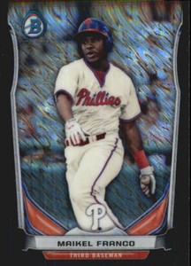 A4852- 2014 Bowman Chrome Mini Black Shimmer 1-200 -You Pick- 10+ FREE US SHIP