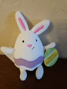 Hallmark Eggstra Amigo Especial Conejo Blanco 5" Huevo de Pascua Peluche Relleno - Imagen 1 de 3