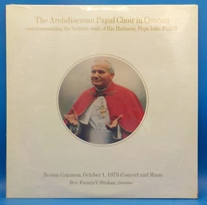 Archdiocesan Papal Choir In Concert LP 1979 Pope John Paul II Boston Visit BX12 - Picture 1 of 2