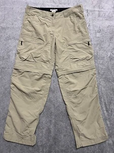 Pantalones cargo convertibles para mujer ExOfficio a pantalones cortos 14 tostados 34x29 senderismo campamento - Imagen 1 de 13