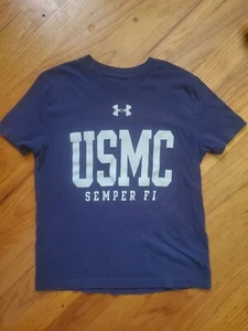 Usmc Kids Tshirt Youth Small  - Picture 1 of 2