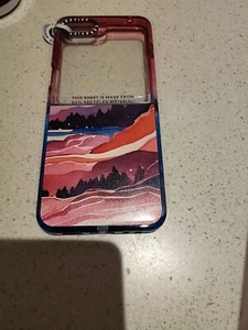 Casetify Samsung Galaxy Z Flip5 Wasser Berglandschaft Schlag Magnet Hülle - Bild 1 von 4
