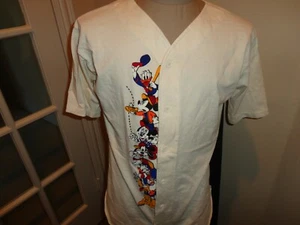 Camiseta deportiva de béisbol de colección de los 80 Velva Sheen personajes de Disney Ohio NCAA se adapta a adultos M - Imagen 1 de 7