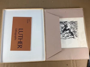 Lovis Corinth Vintage Lithograph Collection Art Print Poster Luther - Picture 1 of 12
