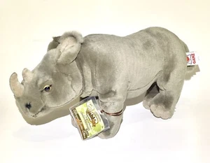Webkinz Signature Rinoceronte Africano Negro en Peligro WKSE3014 NUEVO CON ETIQUETAS Código Sin Usar - Imagen 1 de 5
